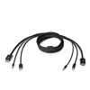 Scheda Tecnica: Belkin Dp/USB/aud Skvm Cbl Dp M/M USB A/b 6" Ns Cabl - 