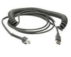 Scheda Tecnica: Zebra Cable - - Shielded USB: Series A Connector 9ft. (2.8m) Coiled