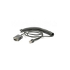 Scheda Tecnica: Zebra Cable - Rs232 Db9 Female Con 2.8m Coiled Power Pin 9