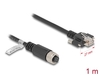 Scheda Tecnica: Delock M12 Cable -coded 8 Pin Female - To RJ45 Plug With Screws Cat.5e Ftp 1 M Black