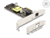 Scheda Tecnica: Delock Pci Express X1 Card To 1 X 2.5 Gigabit LAN Poe+ I225 - 