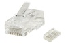 Scheda Tecnica: LINK Confezione 10 Plug RJ45 8/8 Per LAN Cable Cat.6a 23awg - Solido/flessibile Con Inseritori