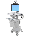 Scheda Tecnica: Ergotron Carrello Monitor Alimentato Styleview Carrello - Con Batteria Workstation Scrivania Sit Stand Trolley Carrel