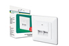 Scheda Tecnica: DIGITUS Cat.6 wall outlet, shielded, 2x RJ45 8P8C, LSA - pure white, flush mount