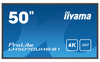 Scheda Tecnica: iiyama LH5070UHB-B1 49.5", 3840x2160, VA, 16:9, 8 ms, HDMI - RS-232C, RJ-45, IR, USB, Android OS 9.0, 1122.2 x 643 x 30m