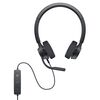 Scheda Tecnica: Dell Headset Pro Stereo WH3022 WH3022, Head-band - Office/Call center, Black, Status, Wired