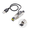 Scheda Tecnica: StarTech .com Dongle convertitore multimediale da - fibra Gigabit a RJ45 Ethernet, monomodale ottico 10 km/mult