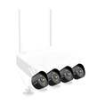 Scheda Tecnica: Tenda Kit Security K4w-3-tc 4ip Camera 2304p, Dc 9v=1a - Antenna Interna,wireless