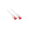 Scheda Tecnica: InLine Cavo Patch Per Rete Dati LAN Cat.6, 2x RJ45, Doppia - Schermatura S/FTP (pimf), Halogenfree, Colore Bianco, 10m