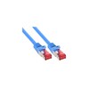 Scheda Tecnica: InLine Cavo Patch Per Rete Dati LAN Cat.6, 2x RJ45, Doppia - Schermatura S/FTP (pimf), Halogenfree, Colore Blu, 10m