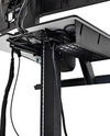 Scheda Tecnica: Ergotron Carrello Doppio Monitor Workfit C Workstation - Scrivania Sit Stand Scrivania Regolabile Dual Monitor Ergon