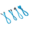 Scheda Tecnica: Corsair Premium Sleeved Frontpanel Cable Cableskit - Blu E