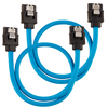 Scheda Tecnica: Corsair Premium Sleeved SATA-Cable - 30cm Blue