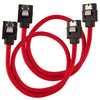 Scheda Tecnica: Corsair Premium Sleeved SATA-Cable - 30cm Red