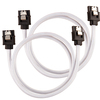 Scheda Tecnica: Corsair Premium Sleeved SATA-Cable - 60cm White