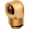 Scheda Tecnica: Corsair Hydro X Series ADApter 90 Grad G1/4 " Ag on G1/4 " - Ig - 2er Pack, Drehbar, Gold