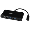 Scheda Tecnica: StarTech .com Adattatore Di Rete USB C A Ethernet A 3 Porte - Hub USB 3.0 Con Power Delivery USB Type C A RJ45 (us1gc303a