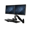 Scheda Tecnica: StarTech .com Stazione di Lavoro Sit Stand - montabile a Parete - Doppio Monitor Disegno ergonomico fino