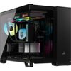 Scheda Tecnica: Corsair 2500x Micro-ATX Case, Tempered Glass - Black - 