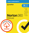 Scheda Tecnica: Norton 360 Deluxe - 2023 | Antivirus per 3 dispositivi | Licenza di 1 anno