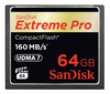 Scheda Tecnica: SanDisk Extreme Pro Scheda Di Memoria Flash - Scheda Di Memoria Flash Wd 64GB Compactflash