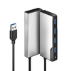 Scheda Tecnica: ALOGIC Fusion Swift 4-in-1 Hub USB-a Space Grey - 