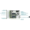 Scheda Tecnica: MITAC Cloud Server B8046G73AE12HR 1x AMD Epyc 8004 Sp6 1U - 12xu.2, 4x SATA 6g, 2x1300w
