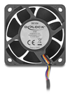 Scheda Tecnica: Delock Axial Fan 12 V Dc - 60 X 60x25 Mm Black