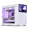 Scheda Tecnica: JONSBO D31 Screen Micro-ATX Case, Tempered Glass - Whi - Te