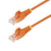 Scheda Tecnica: StarTech 10m Orange Slim Cat.6 Ethernet Cable - Snagless, 28awg, Lszh Cavo Patch Rj 45 (m) A Rj 45 (m) 10 M