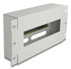 Scheda Tecnica: Delock 10" Circuit-breaker Strip With Cover And Din Rail 3U - Metal Grey