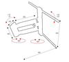 Scheda Tecnica: ITB Staffa Parete - 2 Snodi Per Tv/monitor 32-55" 400x400