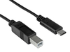 Scheda Tecnica: Hamlet Cavo Type C To USB 2.0 Tipo B Maschio 1 Metro - 