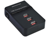 Scheda Tecnica: Mediacom USB Charging Station, 3 x USB, Nero - 