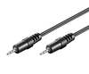Scheda Tecnica: Goobay Cavo Audio - Stereo 2.5mm M/M 1,5 Mt