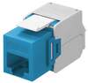 Scheda Tecnica: Goobay Frutto Keystone RJ45 - Cat.6a UTP 500MHz Blu