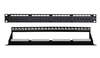 Scheda Tecnica: Techly Pannello Patch UTP 24 Posti Cat.6 1U Con Barra - Gestione Cavi Removibile Nero