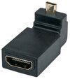 Scheda Tecnica: Manhattan Adattatore HDMI Femmina / Micro D Maschio - Angolato Nero
