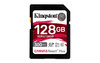 Scheda Tecnica: Kingston Sdxc 128GB REACT PLUS HS-II 300R/260W U3 V90 FULL - HD/4K/8K
