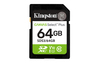 Scheda Tecnica: Kingston Sdxc 64GB CANVAS SELECT PLUS GEN3 100MB/S C10 - UHS-I U1 V10