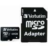 Scheda Tecnica: Verbatim Sdxc Memoria Micro 64GB con Adattatore - Classe 10 - 