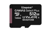 Scheda Tecnica: Kingston Sdxc 512GB MICRO CANVAS SELECT 100R A1 C10 CARD + - SD ADAPTER