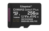 Scheda Tecnica: Kingston Sdxc 256GB MICRO CANVAS SELECT+ GEN3 150R A1 SINGLE - PACK W/O ADP