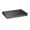 Scheda Tecnica: ZyXEL Switch Gs-1920-48HPv2 44p LAN Gigabit PoE (375w)+4p - Dual Gigabit+2p Sfp, Ipv6,vLAN, Rack 19, Free Nebula Basic
