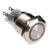 Scheda Tecnica: DimasTech Pulsante Antivandalismo - 19mm - Silverline - Green