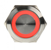 Scheda Tecnica: DimasTech Pulsante Antivandalismo - 22mm - Silverline Red