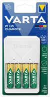Scheda Tecnica: Caricabatterie Compatto Spina Pocket Charger Per 4 Pile A/aa - 