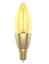 Scheda Tecnica: WOOX Lampadina Intelligente Candela E14 Ambra Calda 4,9w - LED Filamento Alexa Google Assistant Classe F, R5141