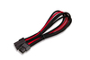 Scheda Tecnica: iTek Cavo\prolunga Sleevato PCIe 6pin Femmina 6pin Maschio - 250mm- Nero Rosso