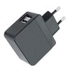 Scheda Tecnica: Fontastic Caricatore 2 USB 2,1a Compatto Spina Europea 2 - Pin Nero